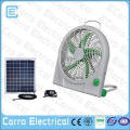 camping high speed 10inch small car fan solar powered fan